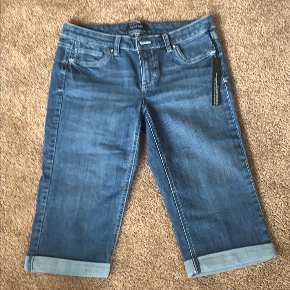 White House Black Market Cropped Jeans